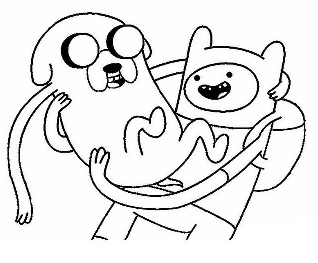 Adventure Time disegni da colorare (16)