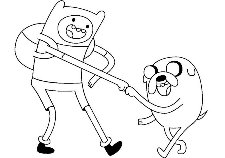 Adventure Time disegni da colorare (18)