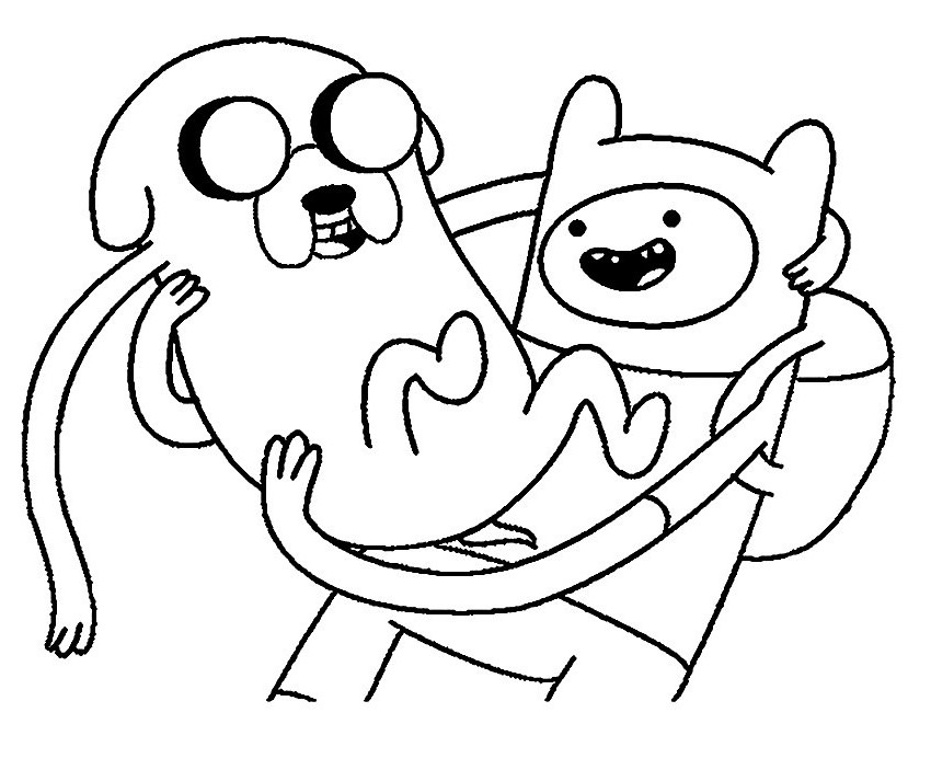 Adventure Time disegni da colorare (25)
