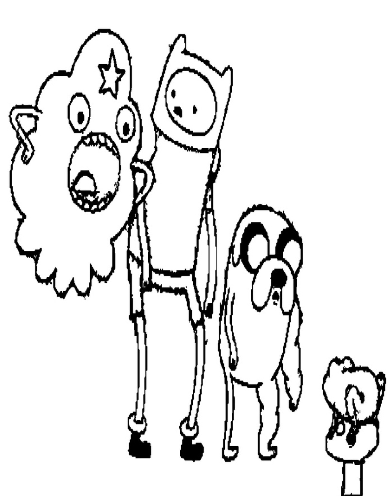 Adventure Time disegni da colorare (26)