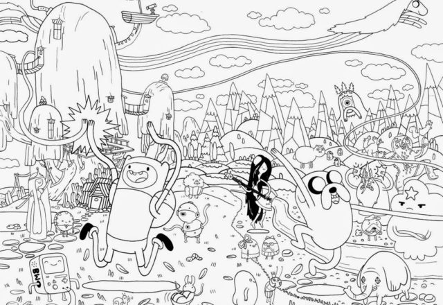 Adventure Time disegni da colorare (29)