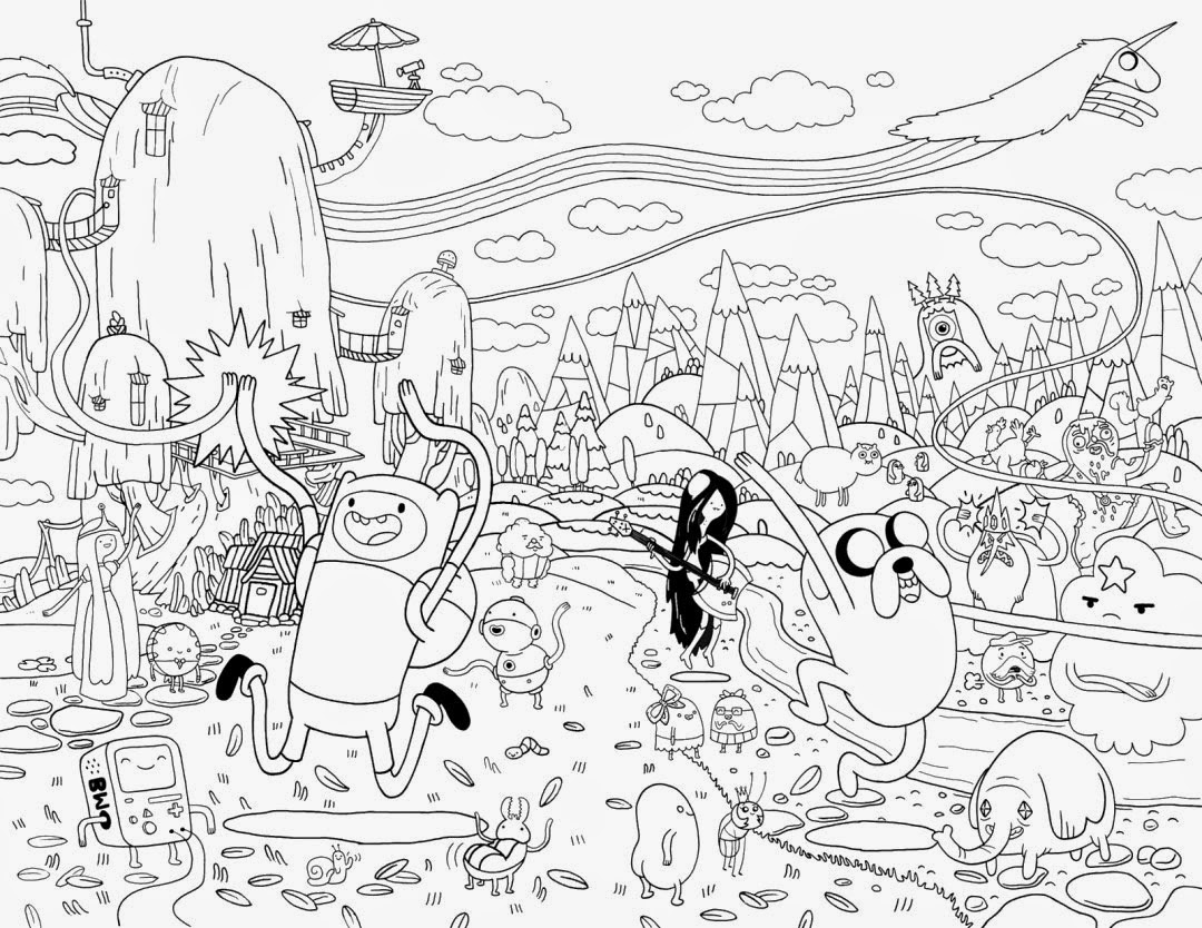 Adventure Time disegni da colorare (29)