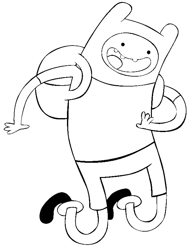 Adventure Time disegni da colorare (37)