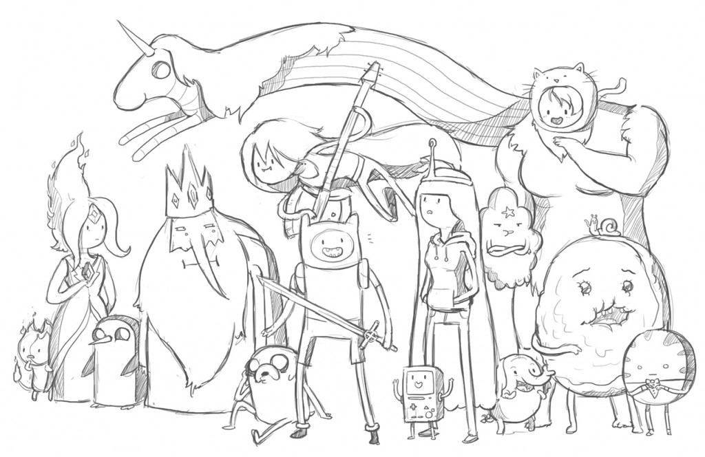 Adventure Time disegni da colorare (41)
