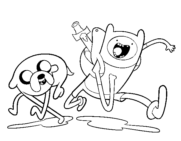 Adventure Time disegni da colorare (42)