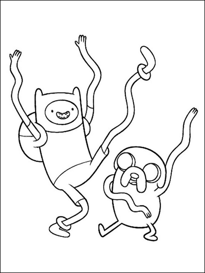 Adventure Time disegni da colorare (53)