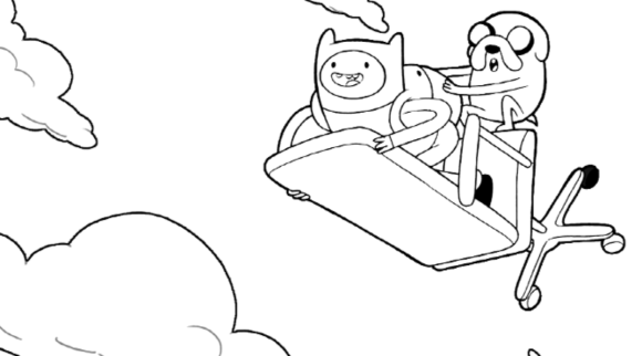 Adventure Time disegni da colorare (6)