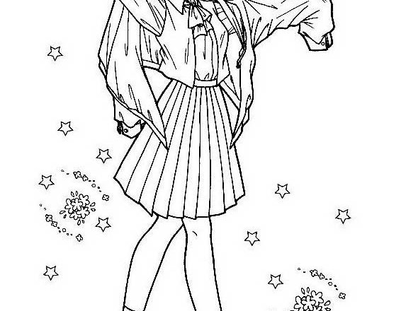 Amy personaggio Sailor Moon da colorare