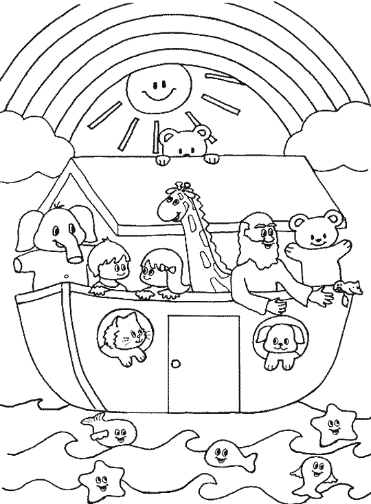 Arca di Noè immagini per il catechismo
