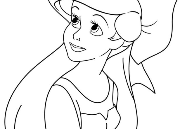 Ariel 10 disegni da colorare gratis