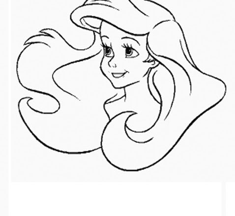 Ariel 7 disegni da colorare gratis