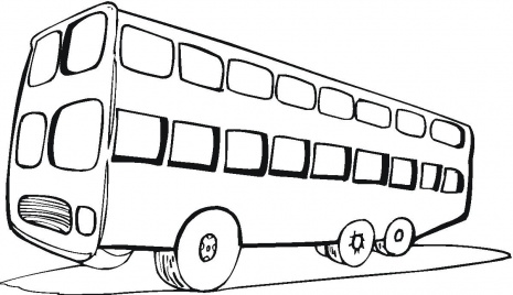 Autobus particolare disegni da colorare