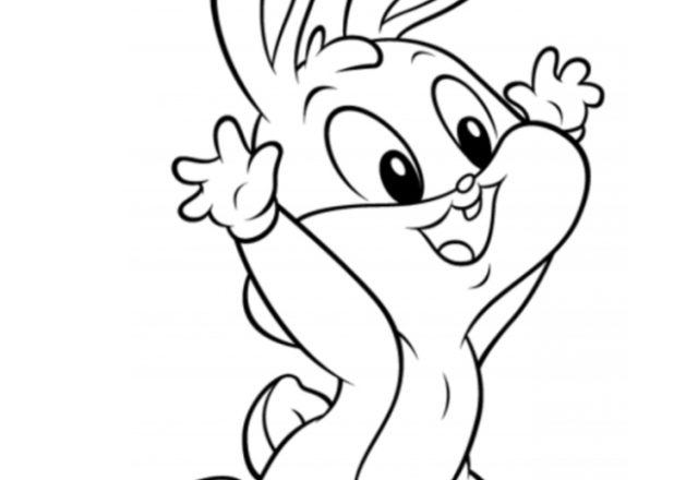 Baby Bugs Bunny 2 disegni da colorare gratis