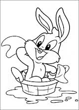 Baby Bugs Bunny 4 disegni da colorare gratis
