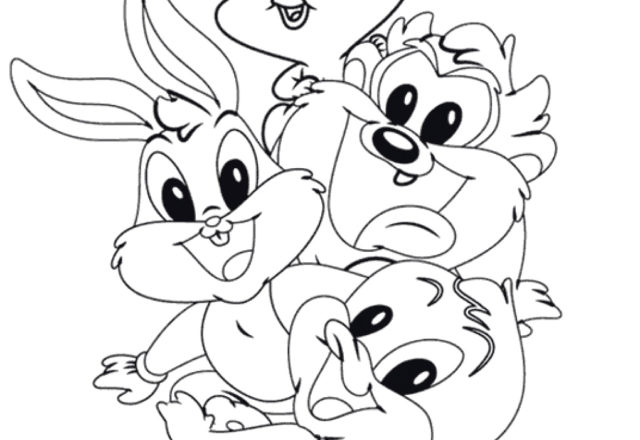 Baby Looney Tunes disegni da colorare gratis