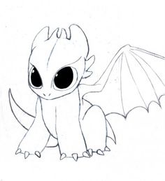 Baby Sdentato disegni da stampare Dragon Trainer