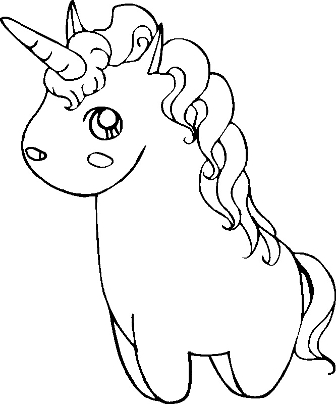 Baby unicorno immagini gratis per bambini
