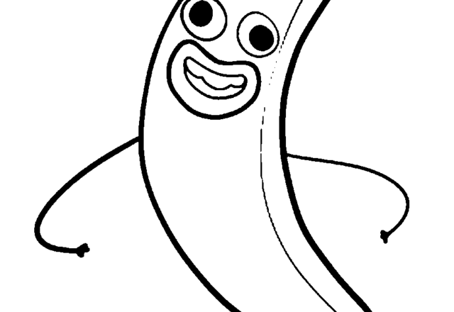 Banana Joe disegni gratis da colorare
