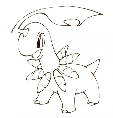 Bayleef disegno da colorare Pokemon