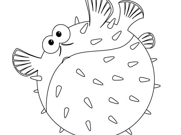 Bombo disegni da colorare Alla ricerca di Nemo gratuiti