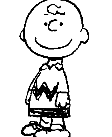 Charlie Brown disegno da stampare e da colorare