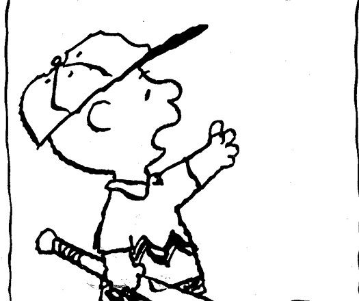 Charlie Brown e il baseball disegni da colorare