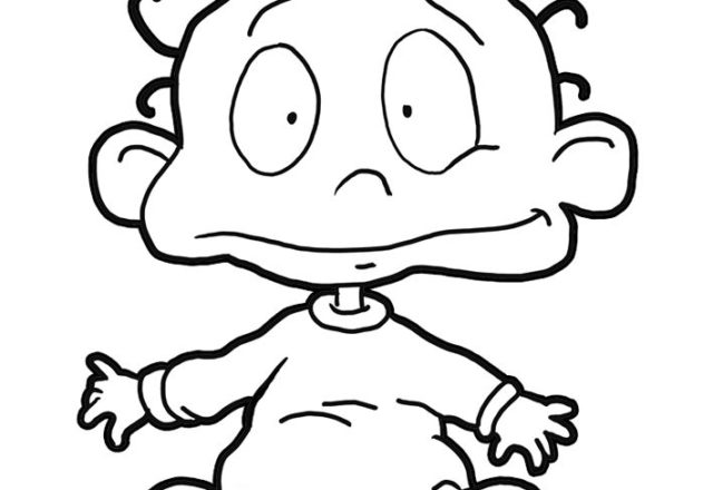 Dil Dillon I Rugrats disegno da colorare per bimbi