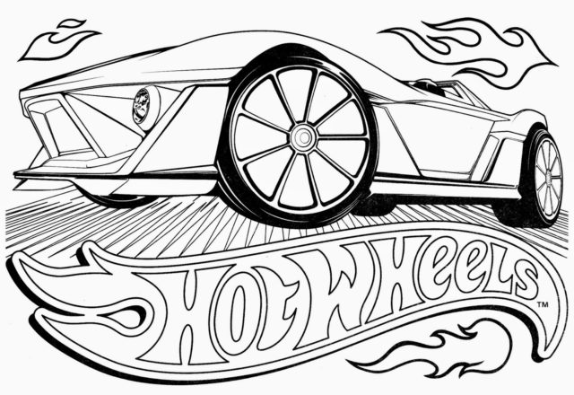 Disegni da colorare Hot Wheels (1)
