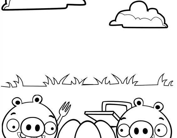 Disegni da colorare gratis Angry Birds (106)