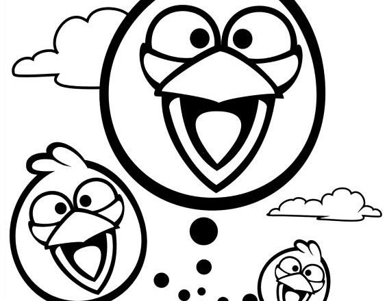 Disegni da colorare gratis Angry Birds (111)