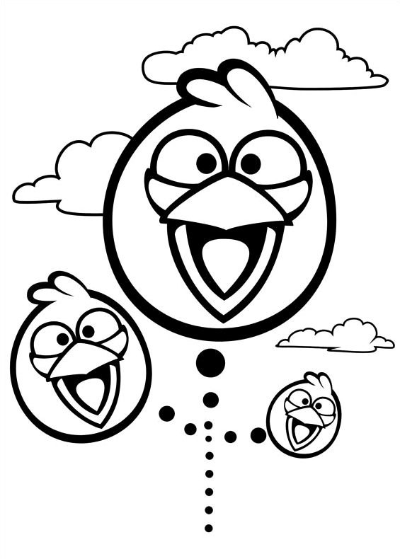 Disegni da colorare gratis Angry Birds (111)