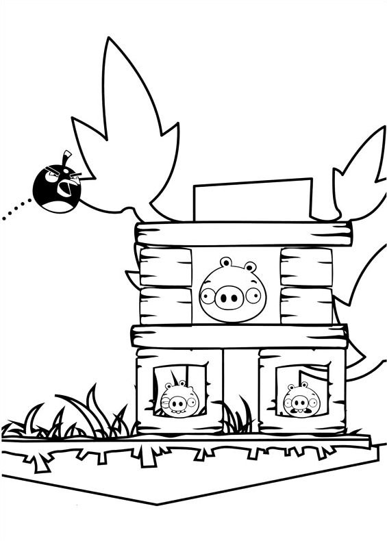 Disegni da colorare gratis Angry Birds (112)