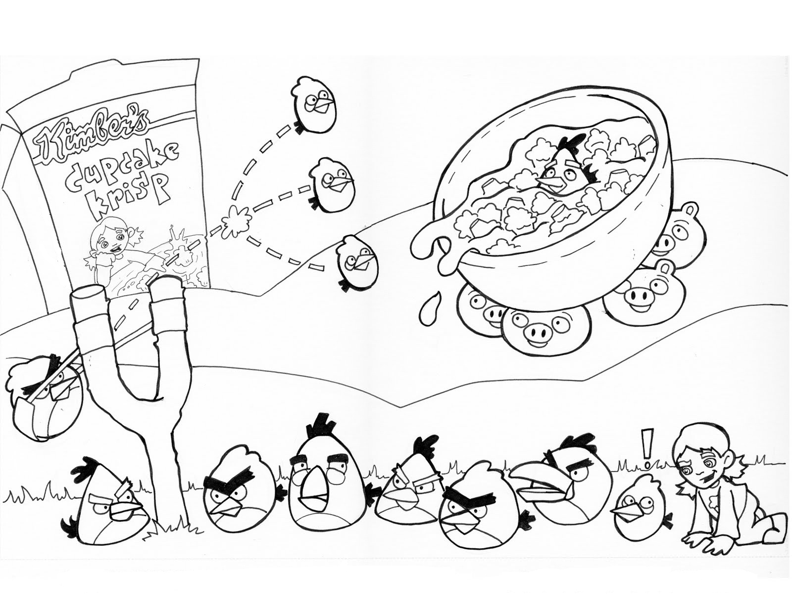 Disegni da colorare gratis Angry Birds (34)