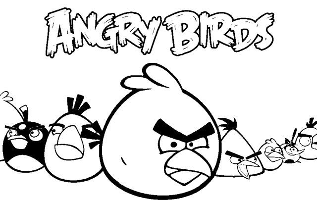 Disegni da colorare gratis Angry Birds (39)