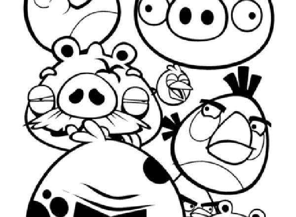 Disegni da colorare gratis Angry Birds (4)