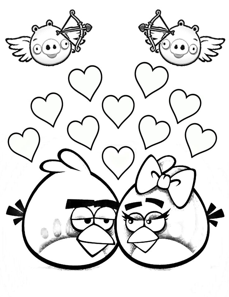 Disegni da colorare gratis Angry Birds (45)
