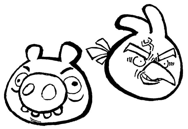 Disegni da colorare gratis Angry Birds (51)