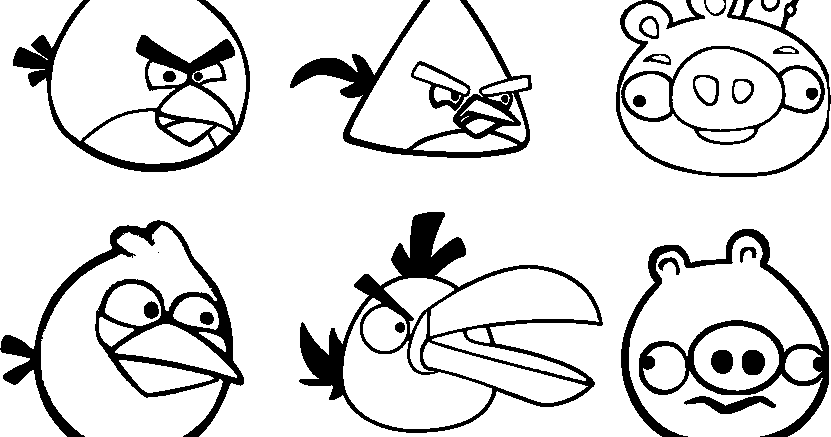 Disegni da colorare gratis Angry Birds (71)