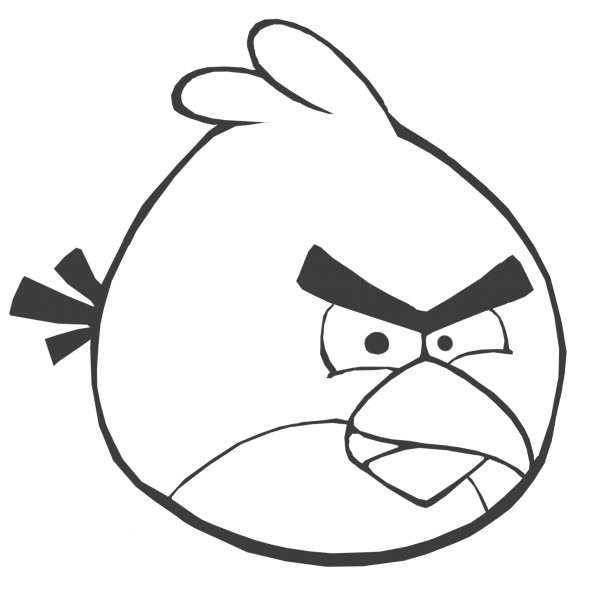 Disegni da colorare gratis Angry Birds (72)