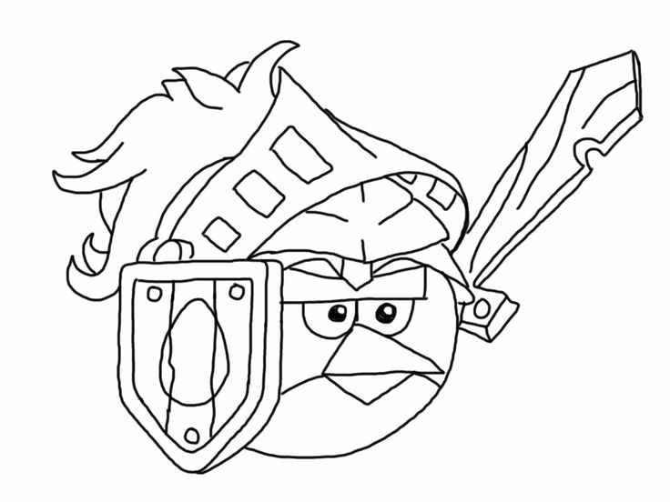 Disegni da colorare gratis Angry Birds (97)