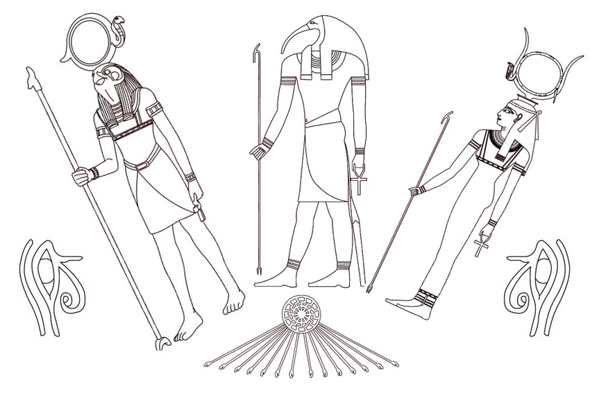 Disegni da colorare gratis Antico Egitto (11)