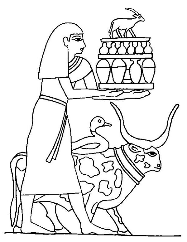 Disegni da colorare gratis Antico Egitto (13)
