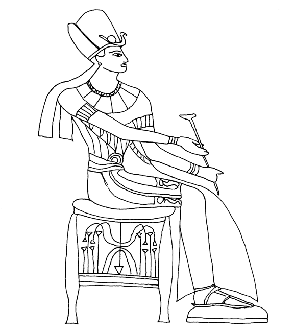 Disegni da colorare gratis Antico Egitto (37)