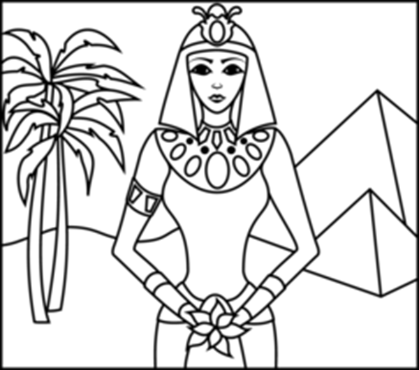 Disegni da colorare gratis Antico Egitto (5)