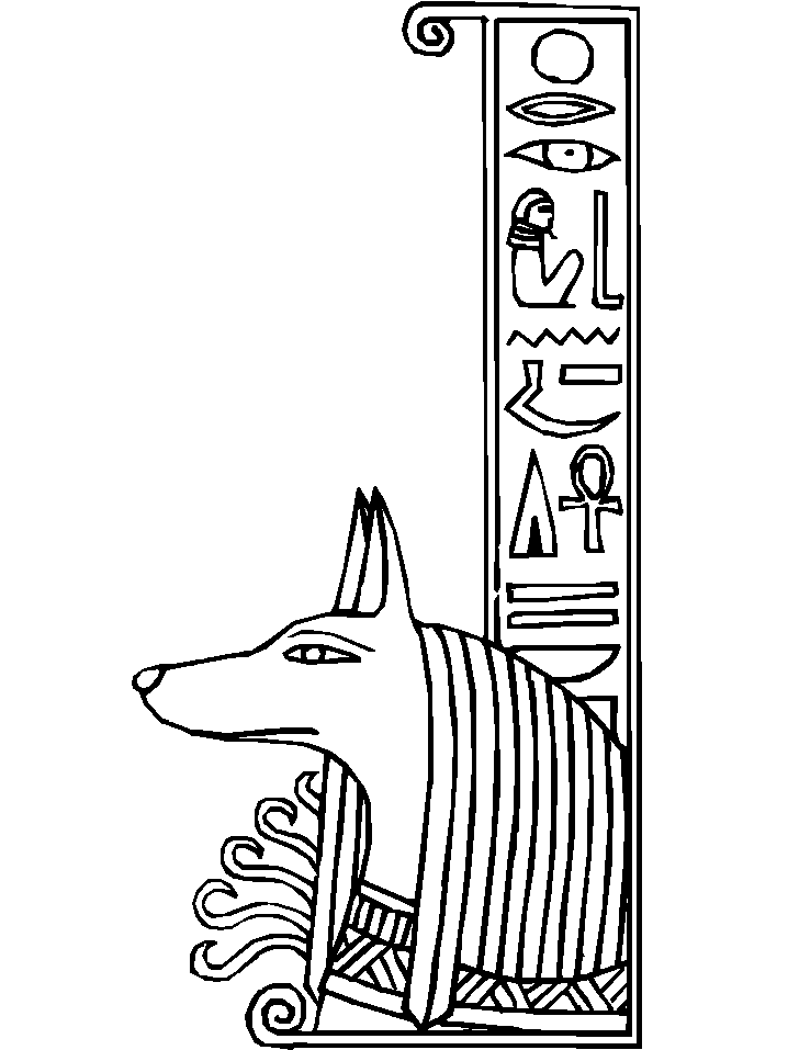 Disegni da colorare gratis Antico Egitto (7)