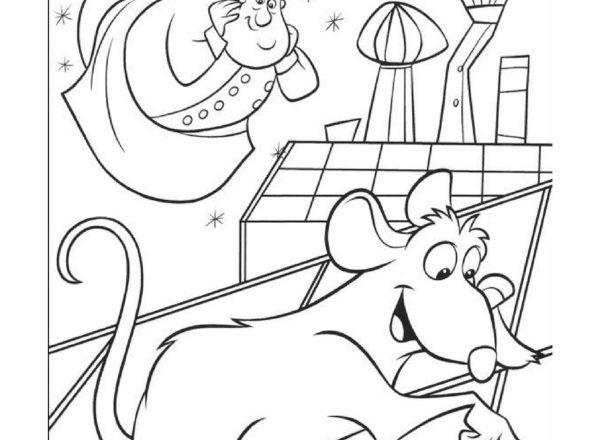 Disegni da colorare per bambini Ratatouille