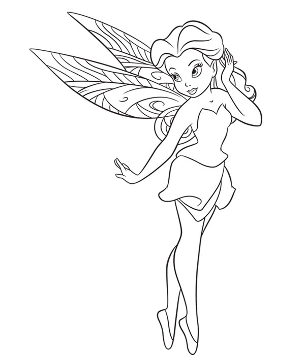 Disney Fairies disegni da stampare e colorare