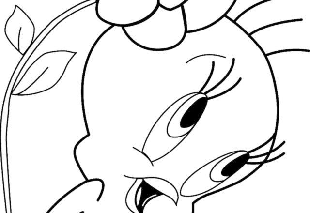 Dolce Titti personaggio Looney Tunes disegno da colorare