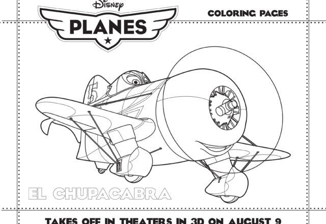 El Chupacabra disegno da colorare Planes