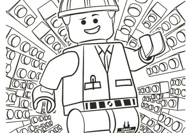 Emmet The LEGO Movie da colorare per tutti